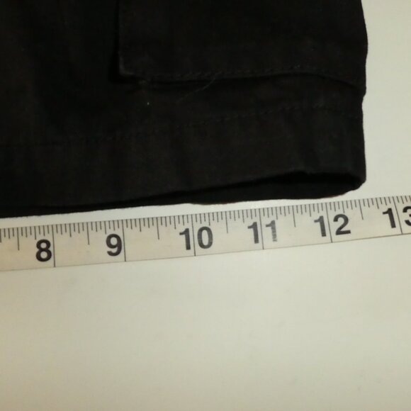 TNA Belted 3 Inch Cargo Shorts - Black - Picture 11 of 12